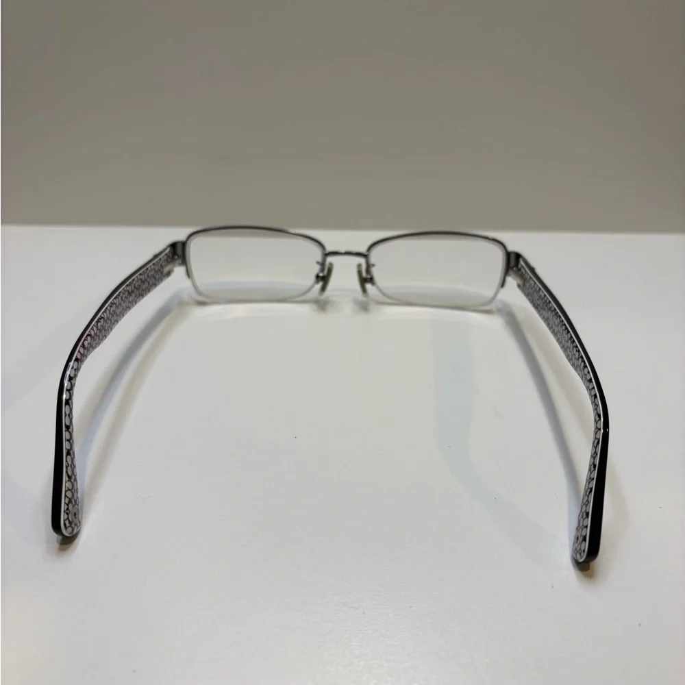 COACH GLASSES HC5027B (Cecily)9081(Dark Silver/Black) 52•17•135 COACH EYEGLASSES